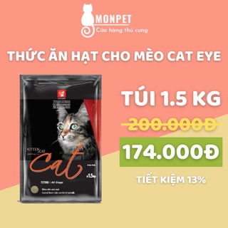 Thức Ăn Hạt Cho Mèo CAT EYE, CATSRANG 1KG, 1.5KG CATEYES Hàn Quốc CATEYE Nhập Khẩu Chính Hãng - MONPET