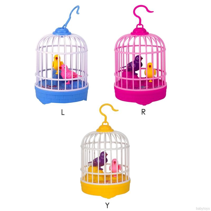 Lồng chim đồ chơi điều khiển bằng giọng nói độc đáo cho bé