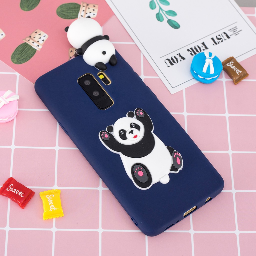 Ốp điện thoại silicone hoạ tiết mèo hoạt hình xinh xắn cho Samsung s9plus | BigBuy360 - bigbuy360.vn