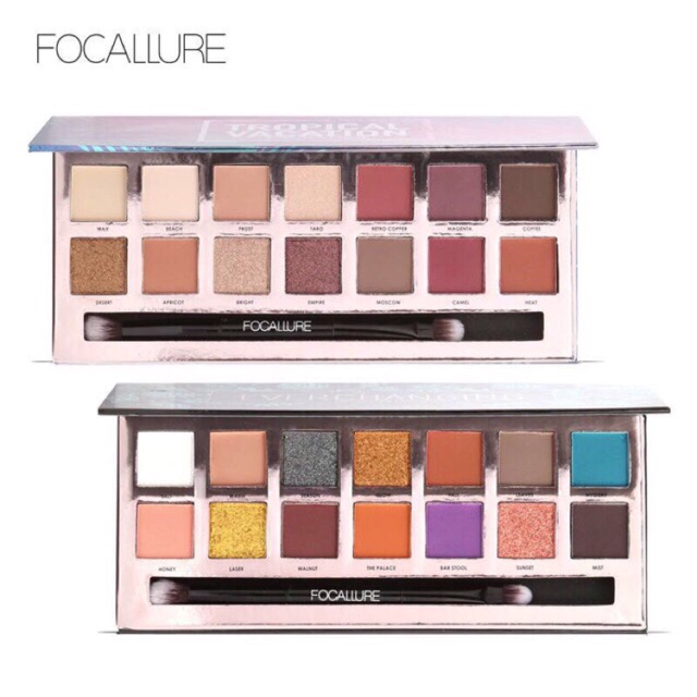 Bảng Focallure 14 ô kèm cọ