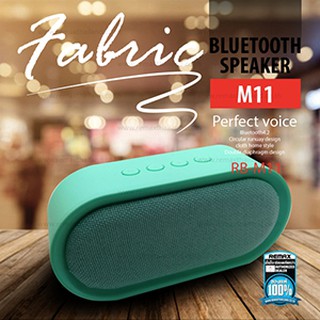 Loa bluetooth remax rb-m11 bọc vải thời trang