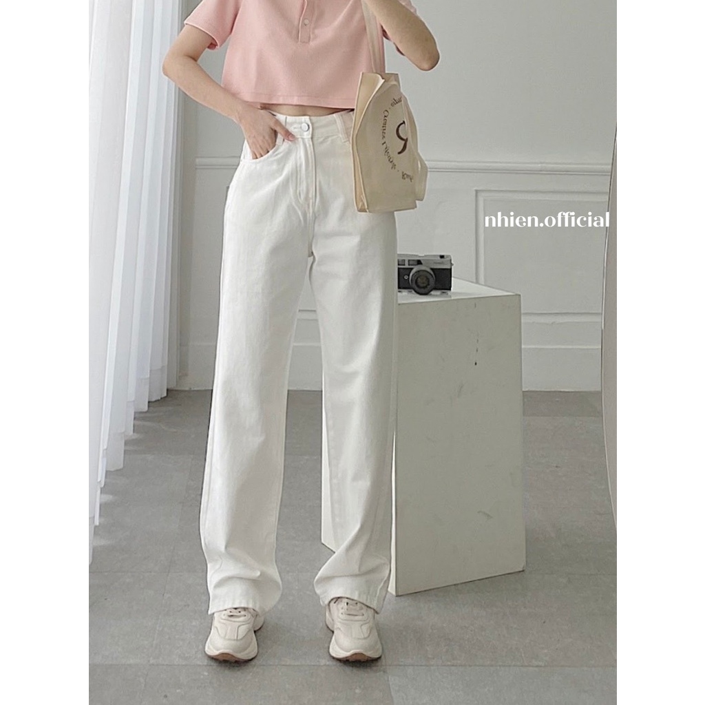 Quần Jean Suông Dài Nhienvintage_AQ389