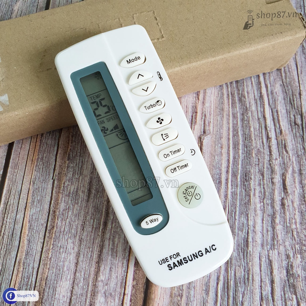 Điều khiển điều hòa Samsung turbo