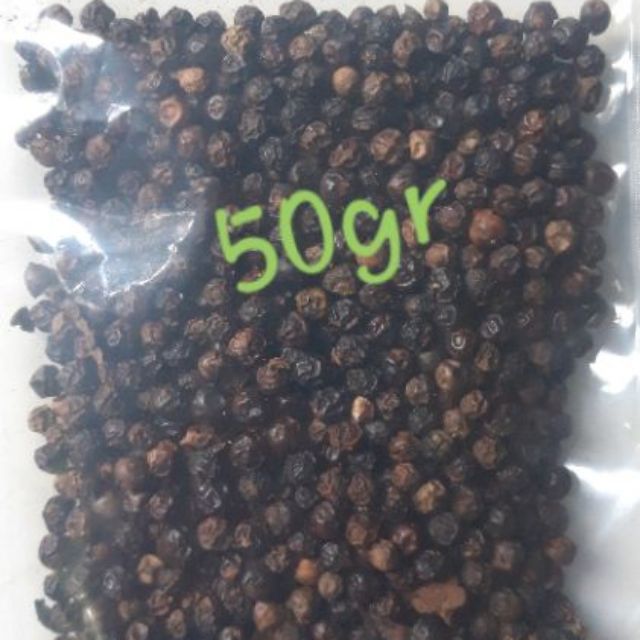 Tiêu Đen Đắk Lắk 100% nguyên chất gói 100gr