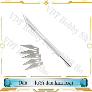 Bộ dao trổ + lưỡi dao