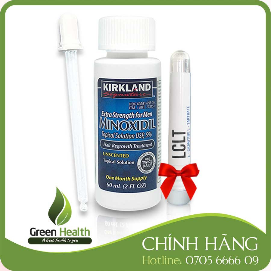 Thuốc Mọc Râu - Tóc - Dưỡng Chân Mày Minoxidil 5% Kirkland Của Hoa Kỳ