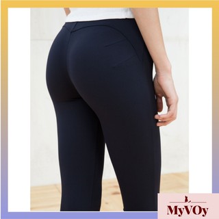 Quần legging nâng mông 2 túi trước vải mịn đẹp MV02