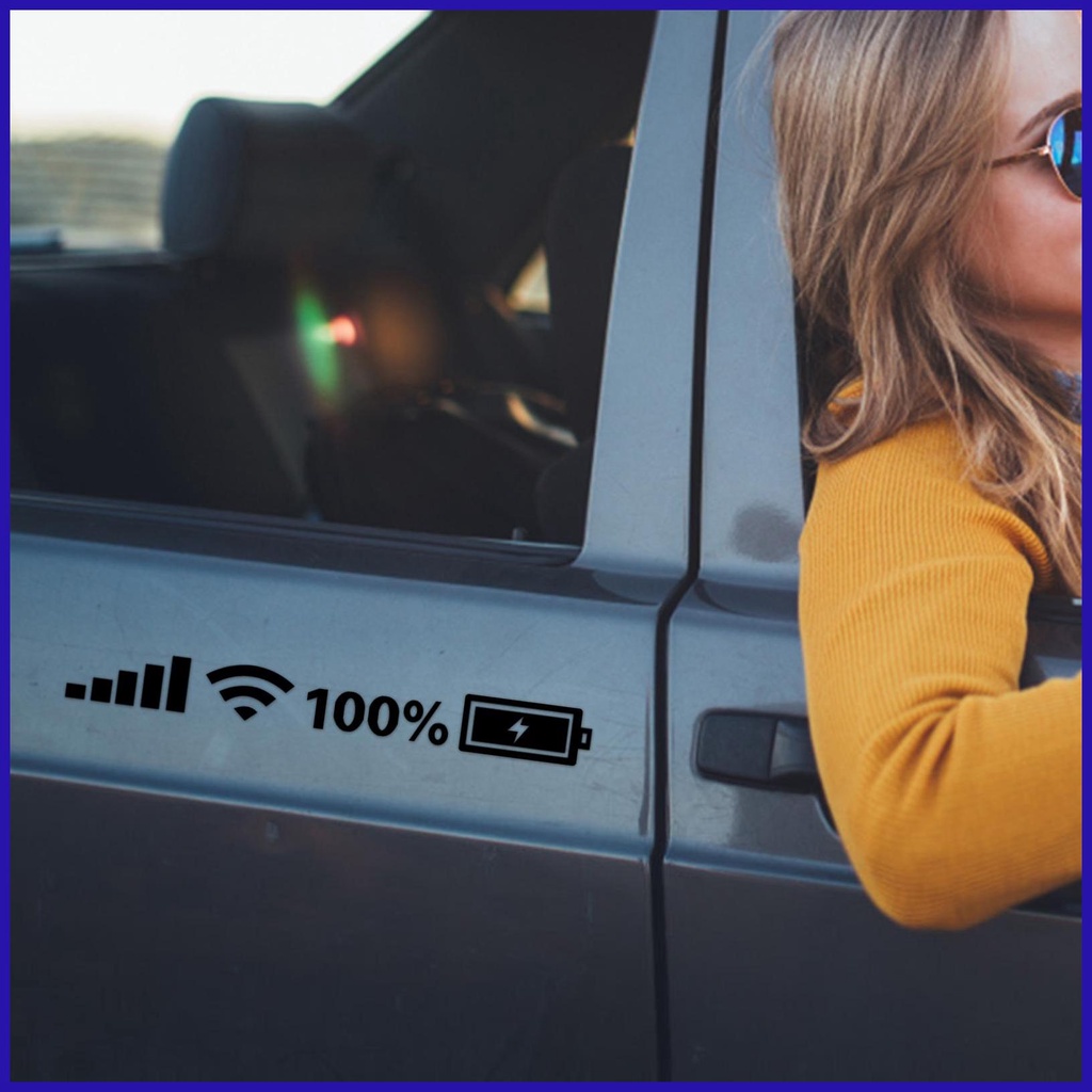 Đề Can Vinyl Dán Cửa Sổ Xe Hơi Bắt Mắt Hình Logo Điện Thoại Đẹp Mắt Cho Nam Và Nữ