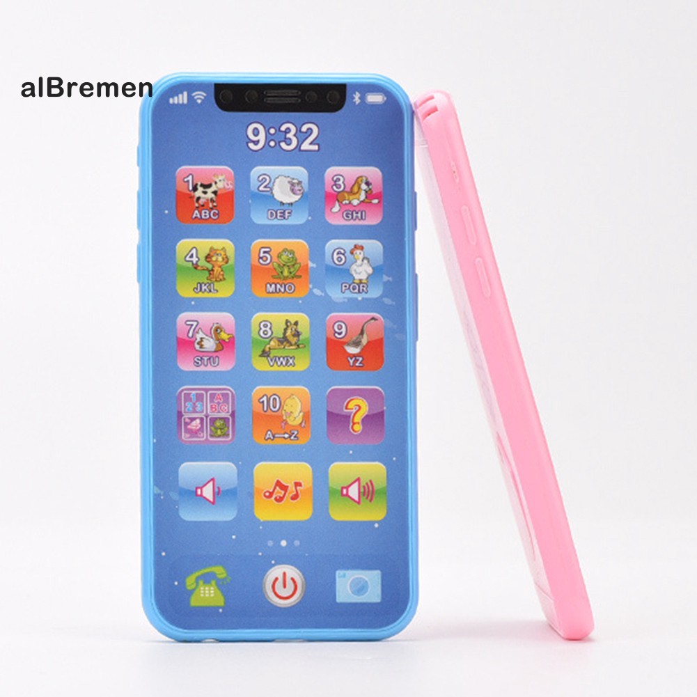 ✌WT Children Cellphone Mobile Phone Touch Screen Music Light Education Kids Toy