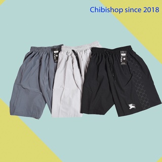 Quần đùi thể thao nam vải gió co giãn ép vân cao cấp, Quần short nam thể thao phong cách trẻ trung năng động