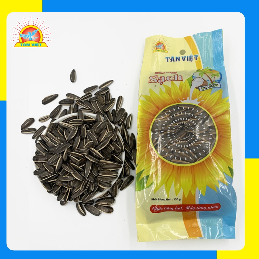 Hướng Dương Sạch Tân Việt Thơm Ngon Gói 230gr - 400gr