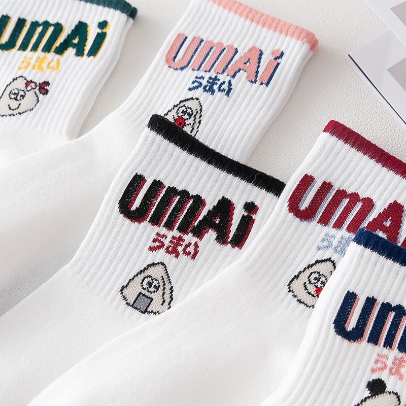 Tất vớ nữ cao cổ hoạt hình nghỗ nghĩnh Umai