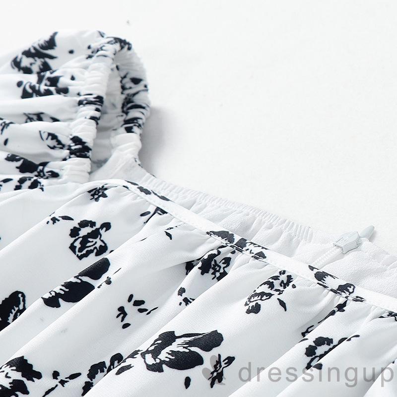 Đầm Hoa Tay Ngắn Xinh Xắn Dành Cho Nữ | BigBuy360 - bigbuy360.vn