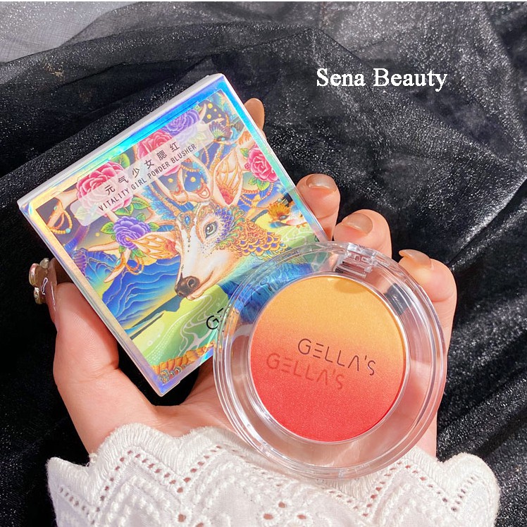 Phấn Má Hồng Gella's Vitality Girl Powder Blush Vỏ Con Hươu