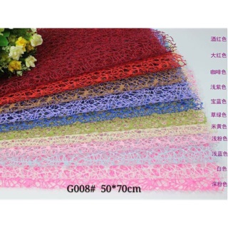 Giấy gói hoa lưới nhện xấp 10 tờ sỉ lẻ