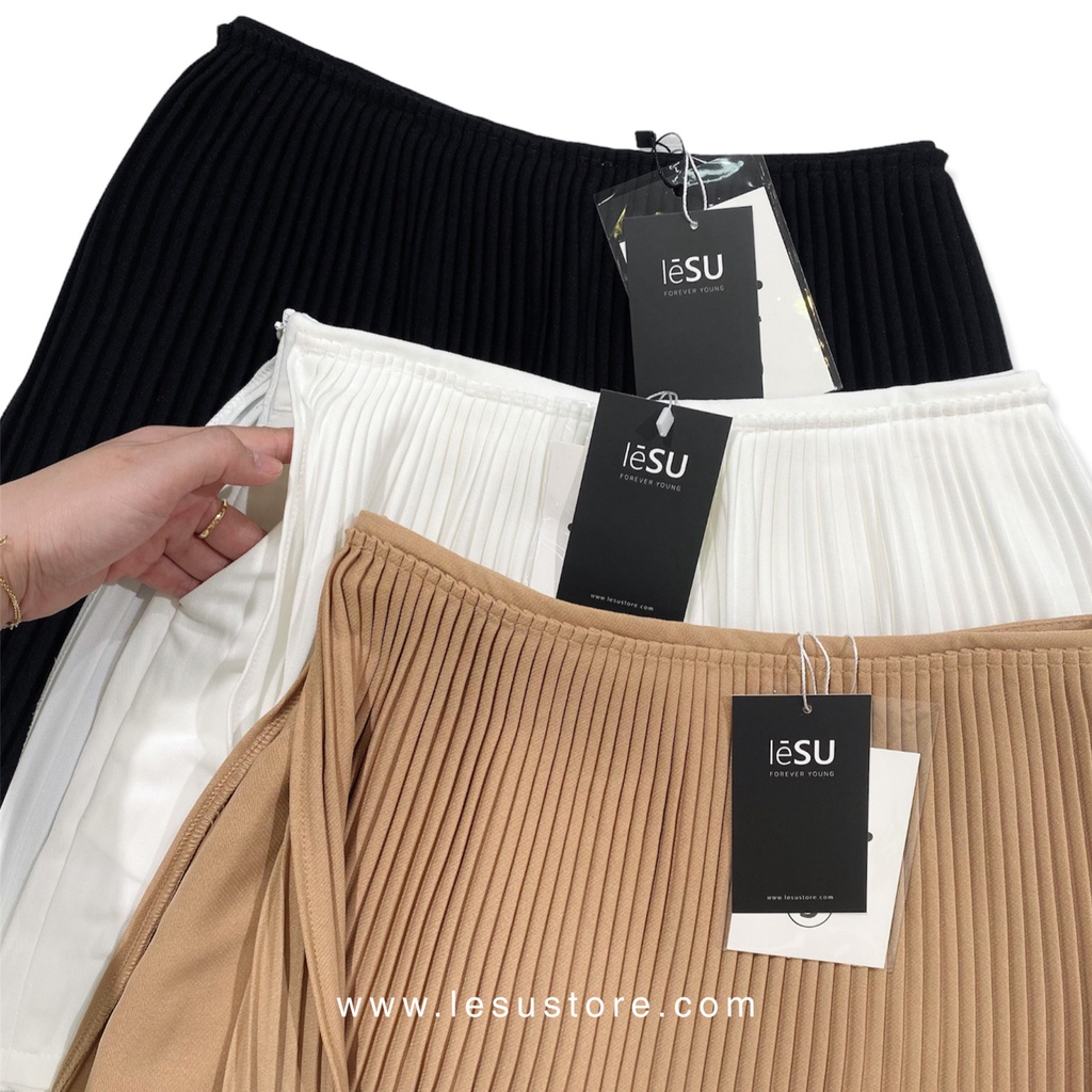 ẢNH TỰ CHỤP Quần giả váy dập li xoè