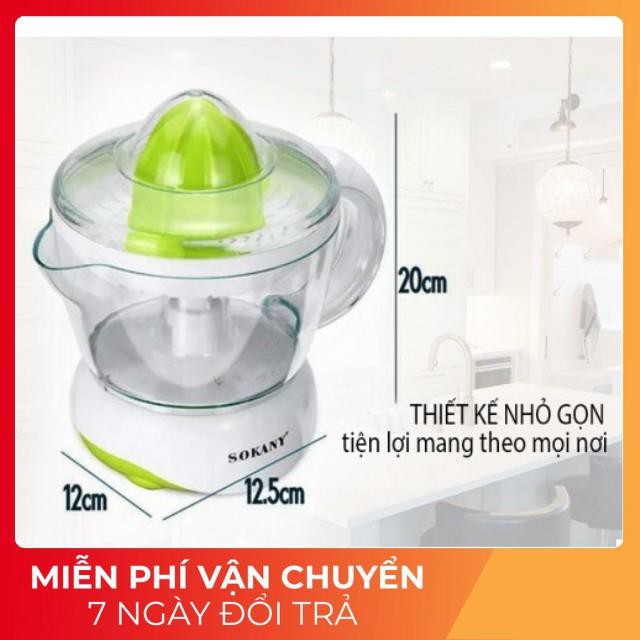 [Mã ELHA22 giảm 5% đơn 300K] Máy Vắt Cam mini Gia Đình Sokany JD-601D tiện lợi