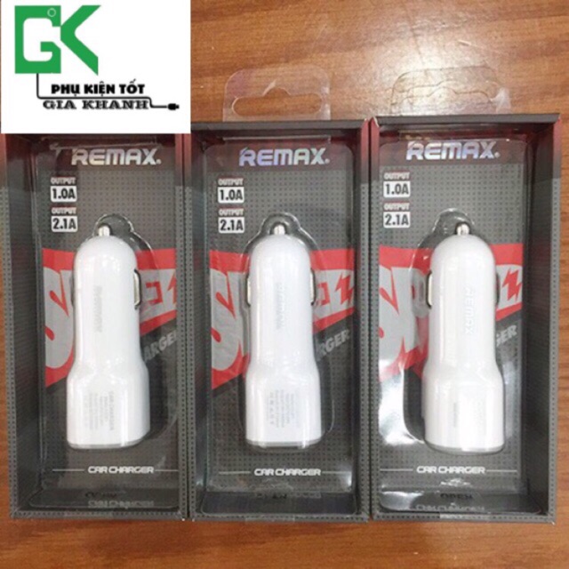 Tẩu sạc ô tô 2 cổng USB