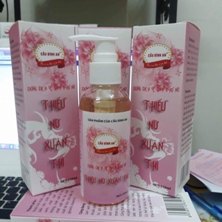 Dung dịch Vệ sinh phụ nữ Thiếu Nữ Xuân Thì Cầu Bình An
