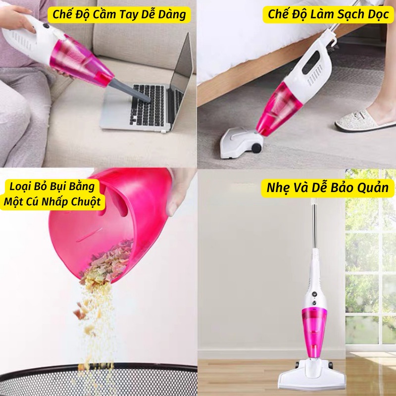 Máy Hút Bụi Mini Gia Đình Máy Hút Bụi Cầm Tay Giường Nệm Ô Tô Nhà Cửa Siêu Sạch Gia Dụng Thông Minh ASAKI