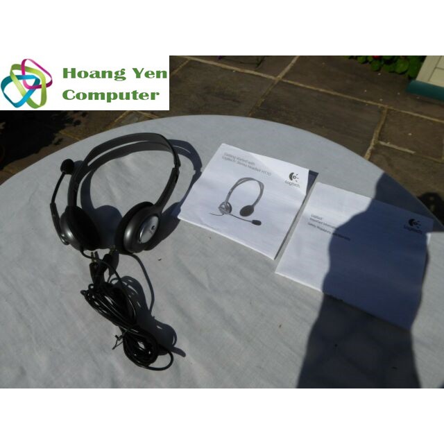 Tai Nghe Chụp Tai LOGITECH H111 Cho Laptop, Smart Phone (1 Jack 3.5mm) - BH 2 Năm Chính Hãng