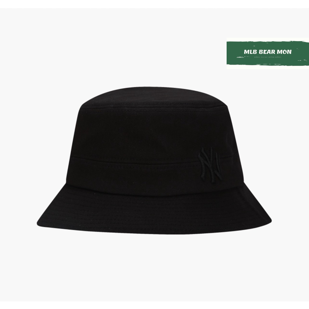 Mũ MLB Small Shadow Bucket Hat New York Yankees 32Cphe111-50L Màu Đen