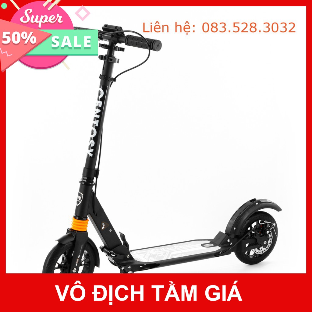 Xe trượt scooter Centosy A5D, xe trượt người lớn cao cấp