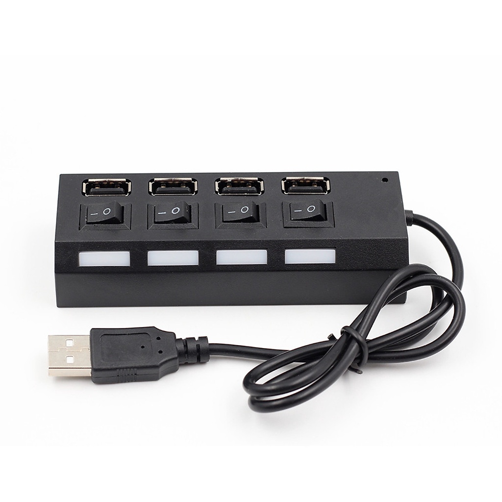 Hub Chia Cổng USB Thành 4 Cổng Cao Cấp AZONE