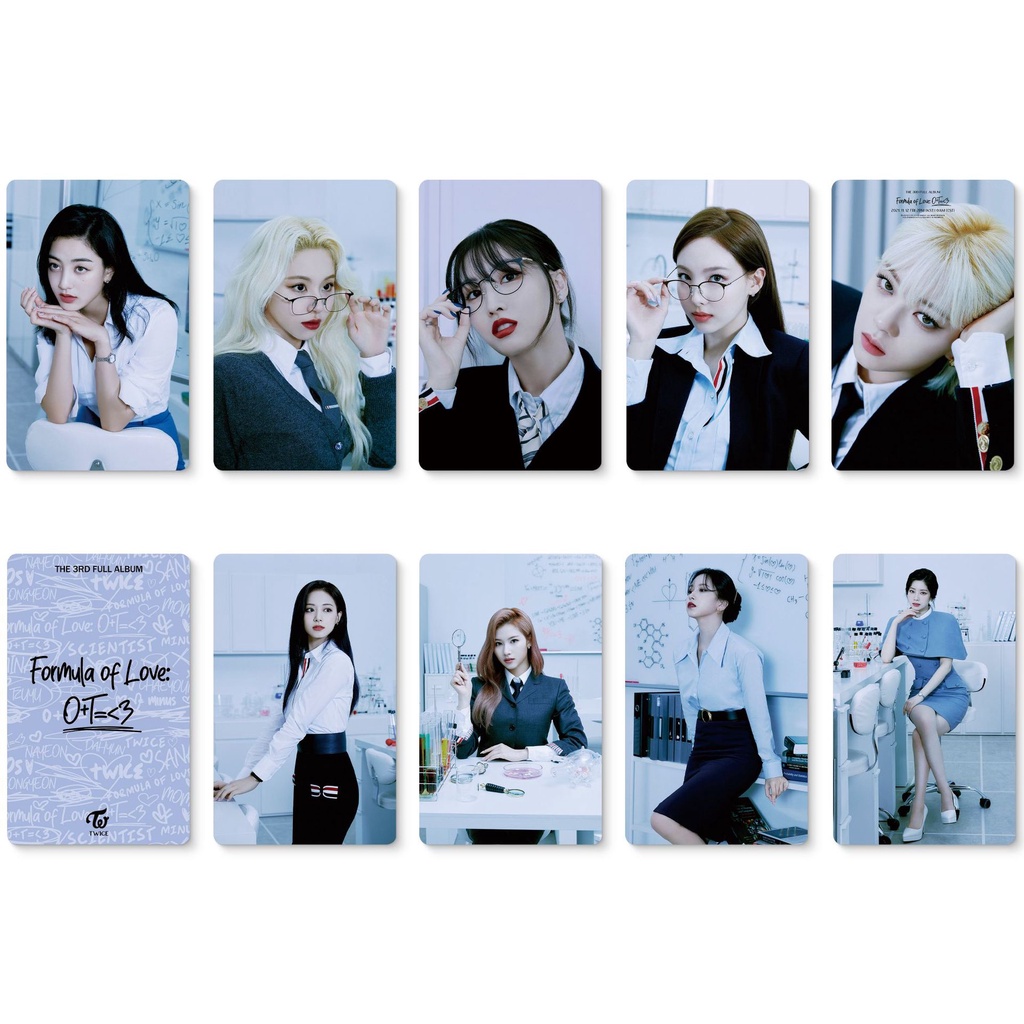 Asepa 2022 SMTOWN : SMCU EXPRESS Photocard Twice Album Formula of Love Cardẻ