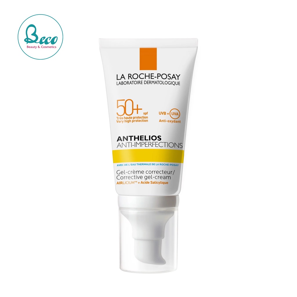 Kem chống nắng laroche posay anthelios anti-imperfections cho da mụn, da nhạy cảm