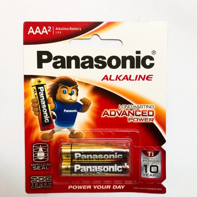 Vỉ 2 Viên Pin 2A Panasonic Alkaline