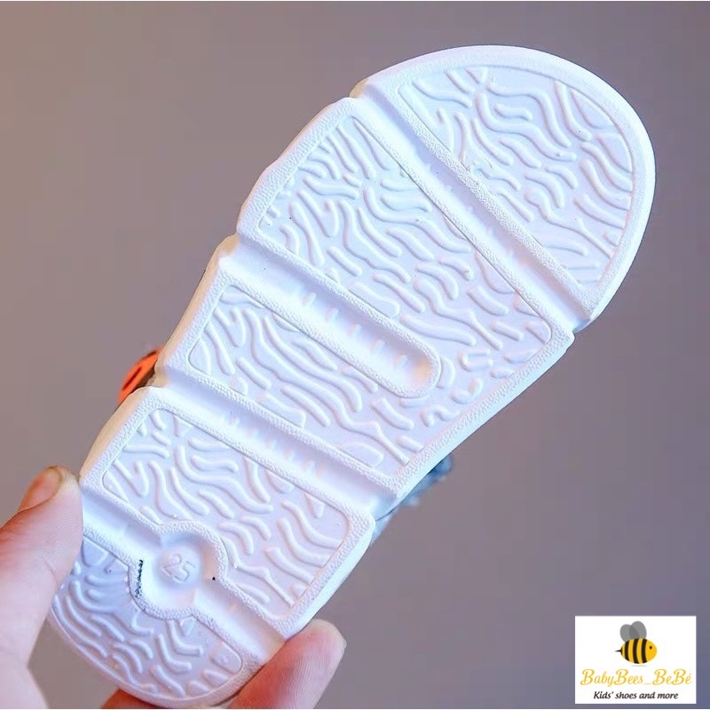 Sandal thể thao cho bé trai 2-7 tuổi mã 350, dép quai hậu siêu nhẹ quai ngang đế êm chống trượt cho bé, sz 21-30