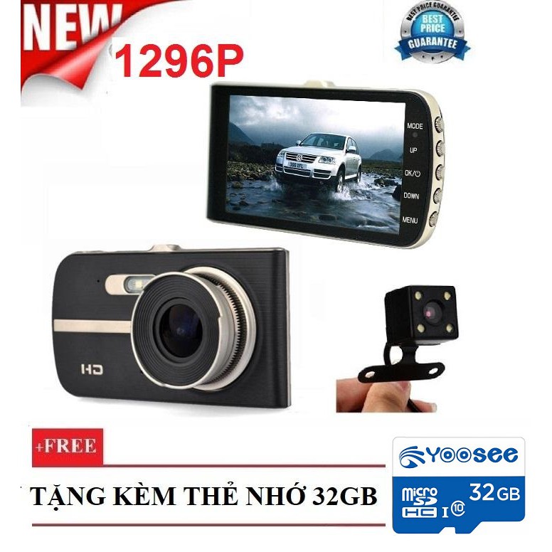 [Mã 44ELSALE2 giảm 7% đơn 300K] Camera Hành Trình X003 FULL HD 1080 Màn Hình 4.0 - Hàng Nhập Khẩu