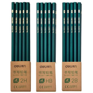 [RẺ VÔ ĐỊCH]COMBO 30 CHIẾC BÚT CHÌ DELI 2B /HB CHÍNH HÃNG (DẠNG VỈ)