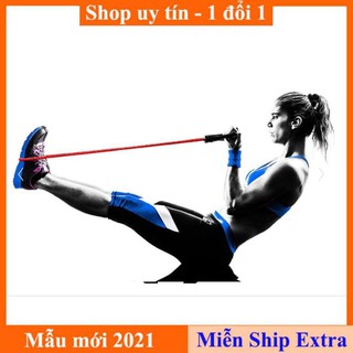 [ Xả kho tết] Dây tập gym tại nhà, dây đàn hồi tập gym, tập gym tại nhà, Bộ 5 Dây Đàn Hồi Tập Thể Hình -Freeship