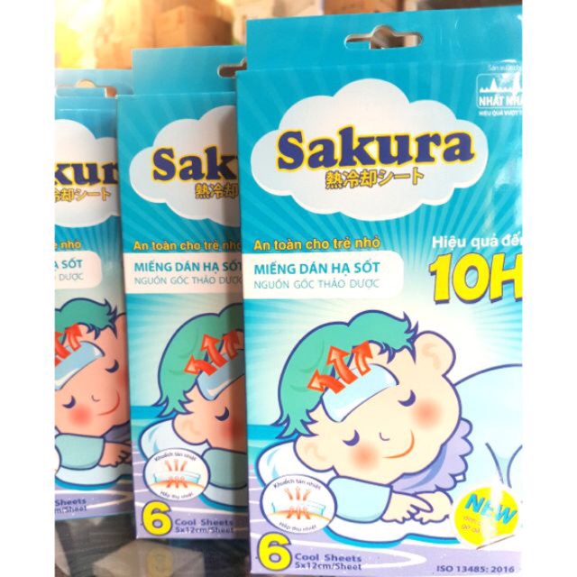 Miếng dán hạ sốt Sakura
