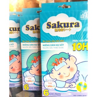 Miếng dán hạ sốt Sakura