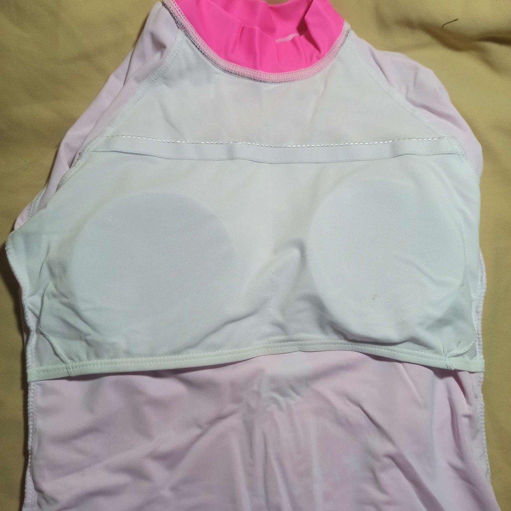 Áo bơi nữ dài tay thun lạnh đẹp màu hồng phong cách thể thao hàn - ảnh thật | BigBuy360 - bigbuy360.vn