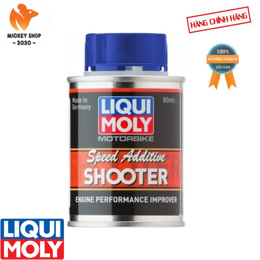 Phụ gia tăng tốc tăng cường sức mạnh động cơ Liqui Moly Speed Additive Shooter 7920 (80ml)