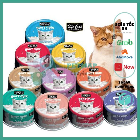 [Rẻ vô địch][Có sẵn] Pate KitCat Lon 70gr Dành Cho Mèo - Thức ăn tốt cho hệ tiêu hoá, tiết niệu, tăng cường hệ miễn dịch