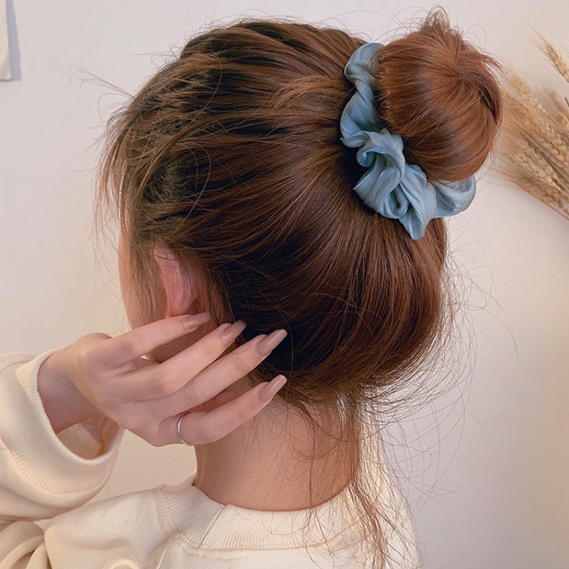 Dây buộc tóc màu sắc Retro chất lượng cao phong cách Hàn Quốc