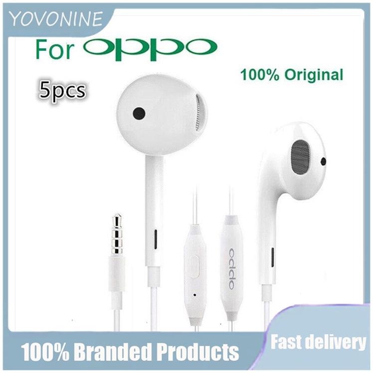 XIAOMI Tai Nghe Nhét Tai Có Dây 3.5mm Cho Điện Thoại OPPO R11 / Huawei / OPPO R15 / OPPO Find X / F7 / F9 / OPPO R17