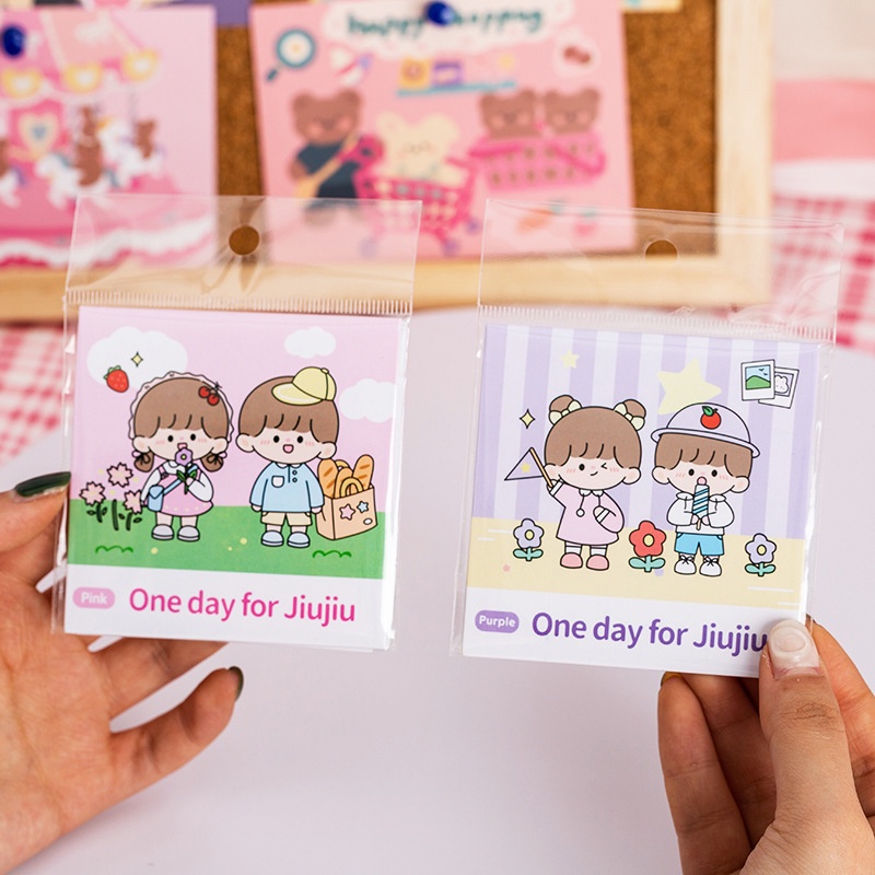 We Flower Bộ 23 miếng dán PVC họa tiết hoạt hình đáng yêu dùng để trang trí chai nước / scrapbook / điện thoại