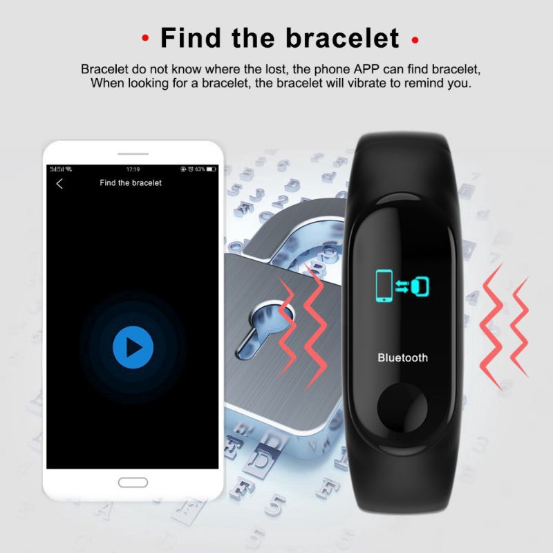 Đồng hồ thông minh M3 kết nối bluetooth