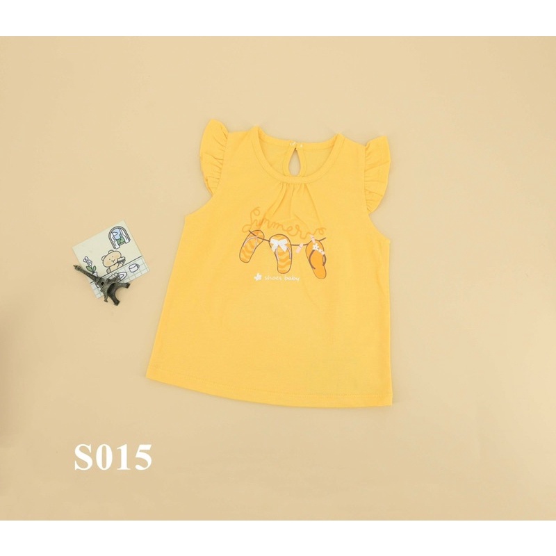 Áo cánh tiên bé gái Dokma DA904 6-36m