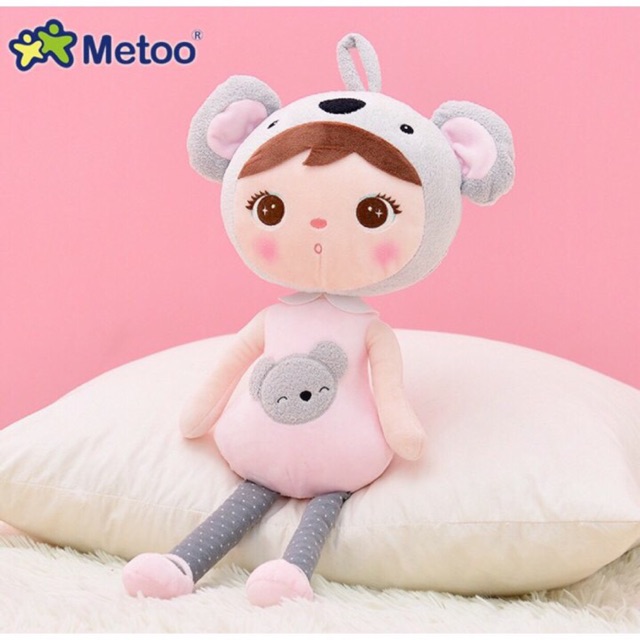 Búp bê metoo gấu xám 68cm