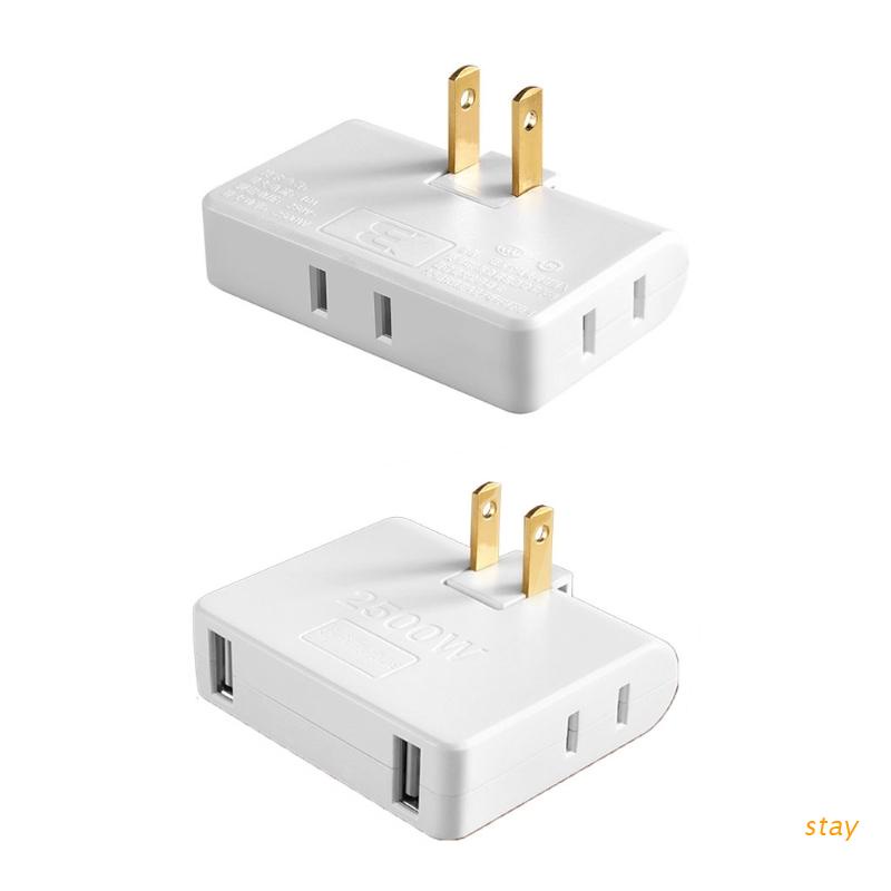 Ổ Cắm Điện USB Gắn Tường Đa Năng Có Thể Xoay Được Tiện Dụng