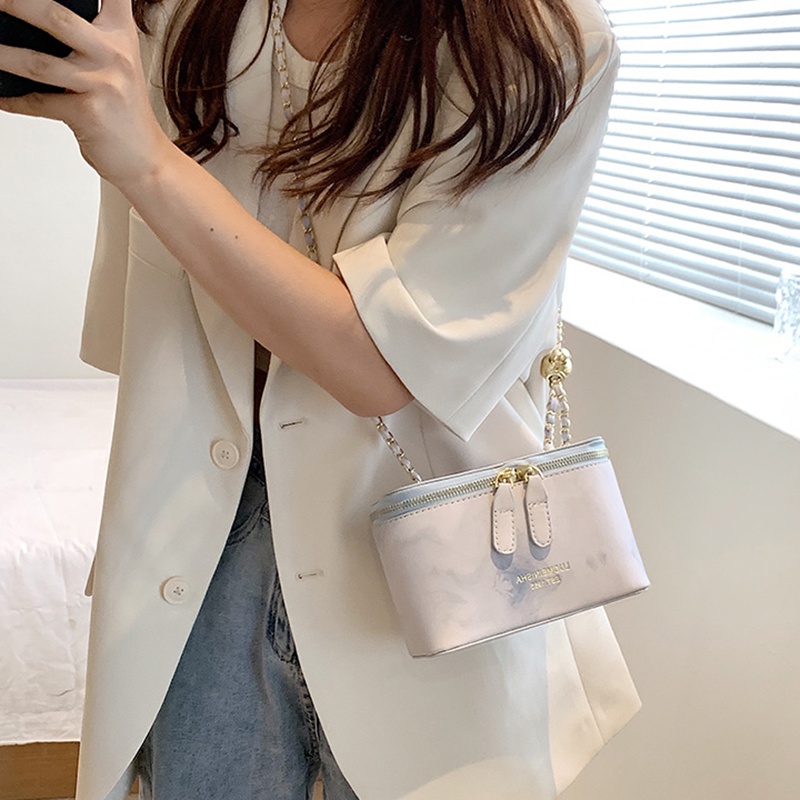 Túi đeo vai IELGY có khóa kéo dễ phối đồ thời trang cho nữ