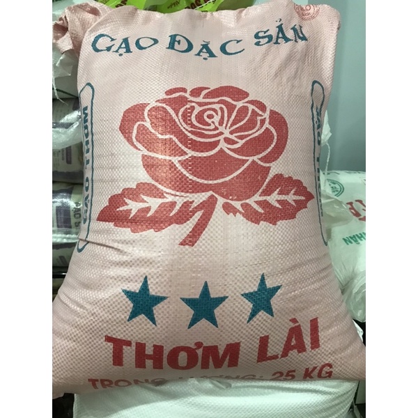 Gạo thơm Lài (25kg) Dẻo vừa mềm cơm thơm nhẹ