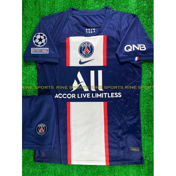 Hàng Thailand Super Bộ áo bóng đá PSG – Paris Saint Germain hàng Super thailand 2024-2023 Giống thi đấu